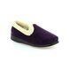 Padders Slippers - Purple - 406/95 REPOSE 2E FIT