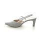 Peter Kaiser Slingback Shoes - Silver - 66997/046 MITTY A