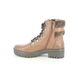 Regarde le Ciel Lace Up Boots - Tan Leather  - 0009/5977 OLGA   09 FUR