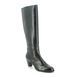 Regarde le Ciel Knee-high Boots - Black leather - 2075/003 SONIA  75