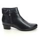 Regarde le Ciel Heeled Boots - Navy Leather - 0003/0150 STEFANY 03 150