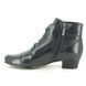 Regarde le Ciel Lace Up Boots - Navy leather - 0123/150 STEFANY 123 LACE