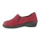 Relaxshoe Comfort Slip On Shoes - Dark Red - 891016/80 AMY UNDER
