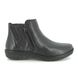 Relaxshoe Ankle Boots - Black leather - 26792/30 INCAS  ZIP