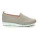 Relaxshoe Comfort Slip On Shoes - Light Taupe suede - 516007/50 NAOMI  SLIP