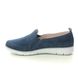 Relaxshoe Comfort Slip On Shoes - Navy Suede - 516007/70 NAOMI  SLIP