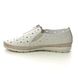 Remonte Comfort Slip On Shoes - Off White - D1929-81 AEROPERF