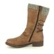 Remonte Mid Calf Boots - Tan - D8070-25 ANDROS TEX