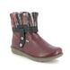 Remonte Ankle Boots - Wine - R1071-35 ASTRISHFOLD TEX