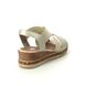 Remonte Wedge Sandals - Light Gold - D3066-90 BOUCROSS