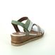 Remonte Wedge Sandals - White Mint - D3064-80 BOUDASH
