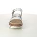 Remonte Wedge Sandals - White Silver - D0Q55-90 BILY 3 STRAP