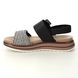 Remonte Comfortable Sandals - Black - D1J53-02 LENIELLA ELLE