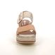 Remonte Wedge Sandals - Beige - D1P50-90 FLATFORM WEDGE
