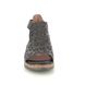 Remonte Wedge Sandals - Black leather - D3056-01 BOUFLOR