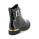 Remonte Biker Boots - Black croc - D8683-02 DOCLACRO