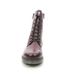 Remonte Lace Up Boots - Wine leather - D4871-35 DOCLEAT ZIP