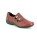 Remonte Comfort Slip On Shoes - Red leather - R7620-35 EMBRACE CHARM