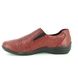 Remonte Comfort Slip On Shoes - Red leather - R7620-35 EMBRACE CHARM