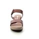 Remonte Wedge Sandals - Tan Leather  - D0N52-24 FANTASTIC