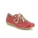 Remonte Lacing Shoes - Red leather - R3801-33 FIONA LACE