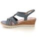 Remonte Wedge Sandals - Denim blue - R6264-12 HYFAWN