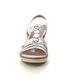 Remonte Wedge Sandals - Silver - R6264-80 HYFAWN