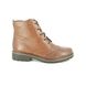 Remonte Lace Up Boots - Tan Leather  - R6580-22 INDAH  BROGUE
