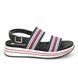 Remonte Comfortable Sandals - Navy Red White - R2950-14 LENIA