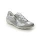 Remonte Lacing Shoes - Light Grey Leather - R3403-80 LIVTEXT 21