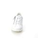 Remonte Lacing Shoes - White Leather - R3404-80 LIVZIP 21