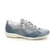 Remonte Lacing Shoes - BLUE LEATHER - R3410-14 LIVZIPA