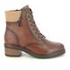 Remonte Lace Up Boots - Brown leather - D1A70-22 MENAREM ELLE