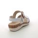 Remonte Comfortable Sandals - WHITE LEATHER - R6853-80 PARIBUCK