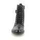 Remonte Lace Up Boots - Black leather - D0F72-01 PEECHLACE
