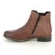 Remonte Chelsea Boots - Brown leather - D0F70-22 PEECHLAP