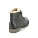 Remonte Lace Up Boots - Black leather - D4372-01 PEESIENNA TEX