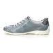 Remonte Lacing Shoes - BLUE LEATHER - R3412-14 LIVTEXT