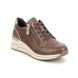 Remonte Trainers - Tan Leather - D0T03-22 RANZIP WEDGE