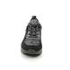 Remonte Lacing Shoes - Black suede - D2401-02 REA    ZIP