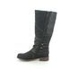 Remonte Knee-high Boots - Black - D8078-01 SANDROS TEX