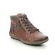 Remonte Lace Up Boots - Tan Leather - R1497-22 ZIGINZIP TEX