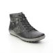 Remonte Lace Up Boots - Black leather - R1497-45 ZIGINZIP TEX