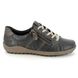 Remonte Lacing Shoes - Black leather - R1426-02 ZIGSPO TEX 15