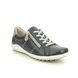 Remonte Lacing Shoes - Black leather - R1417-01 ZIGZIP 1