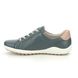 Remonte Lacing Shoes - Navy leather - R1417-14 ZIGZIP 1