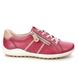 Remonte Lacing Shoes - Red-tan combi - R1426-33 ZIGZIP 1