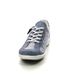 Remonte Lacing Shoes - Blue Floral - R1402-13 ZIGZIP 21