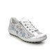 Remonte Lacing Shoes - Silver - R1402-94 ZIGZIP 21