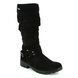 Ricosta Girls Boots - Black suede - 72220/090 RIANA TEX 72